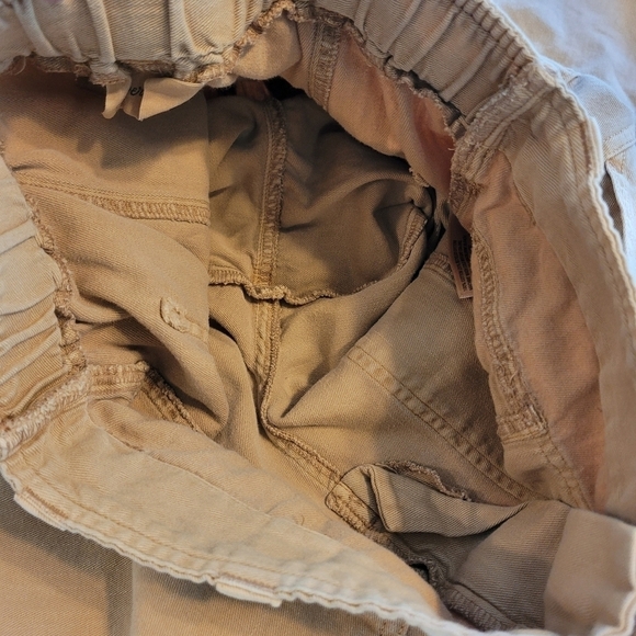 Universal Thread 100% Cotton Khaki  Straight Leg Pants Women's Size 4 - Picture 8 of 14